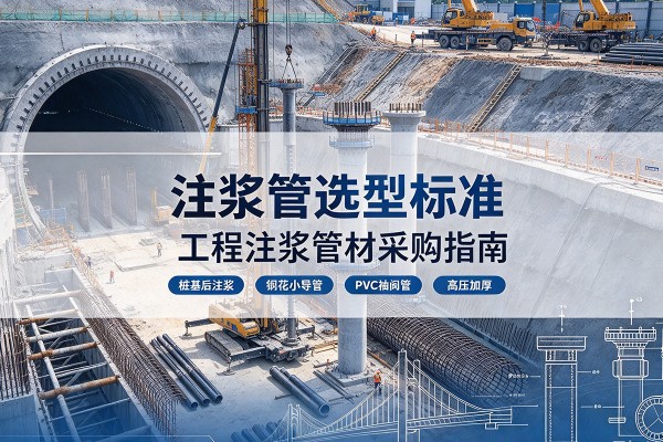 长治注浆管选型标准