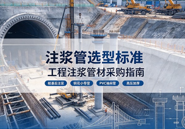 长治注浆管选型标准